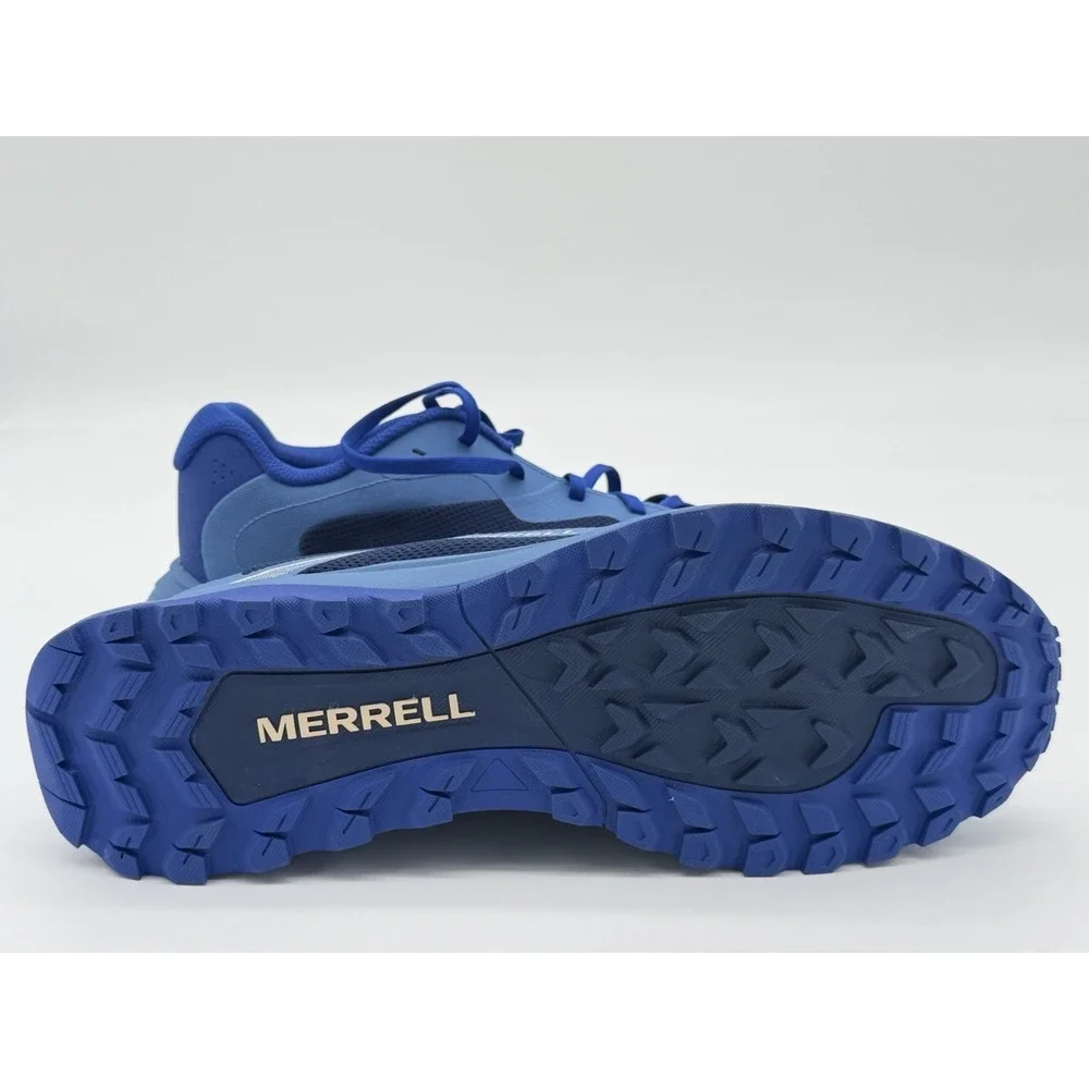 Men's Size 12 - Merrell Hiking Trail Shoes Blue J0688555